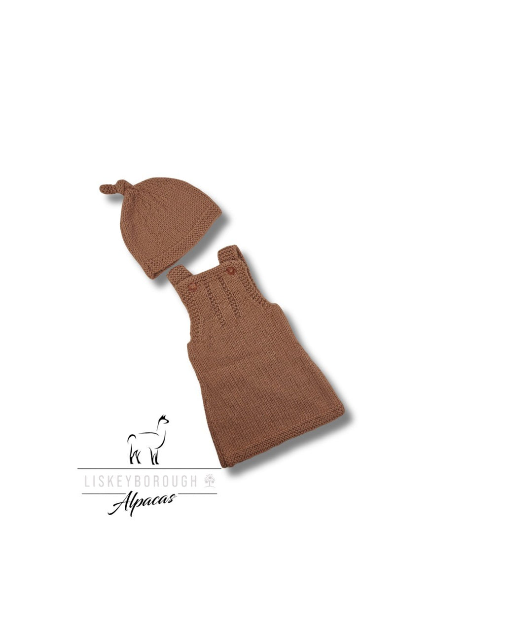 Baby Dress with Hat - Newborn Pink